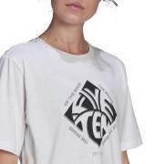 Camiseta de mujer Adidas Five Ten Cropped Graphic