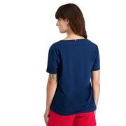 Camiseta de mujer con cuello de pico Le Coq Sportif Essentiels N°2
