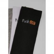 Calcetines Mister Tee fuck off (3pcs)