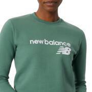 Sudadera de cuello redondo para mujer New Balance Classic Core