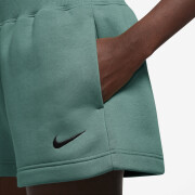 Pantalón corto de tiro alto mujer Nike Phoenix Fleece