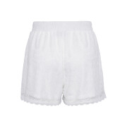 Pantalones cortos de encaje para mujer Pieces Olline Mw