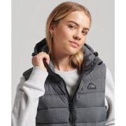 Chaleco para mujer con capucha Superdry Classic