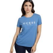 Camiseta de manga corta para mujer Guess 1981 Roll Cuff