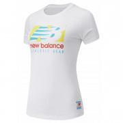 Camiseta de mujer New Balance essentials field day